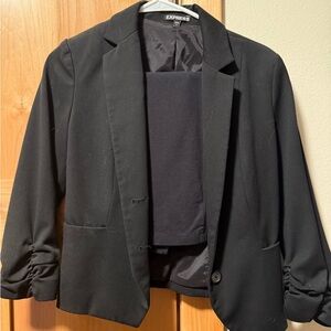 Express Women's Elegant Black Suit Jacket